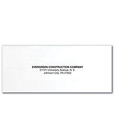 Custom Office Supplies: #9 Self Addressed Envelope